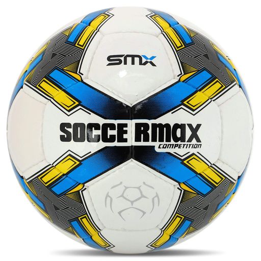 М'яч футбольний SOCCERMAX FB-4194 №5 PU Білий-синій (1719979)