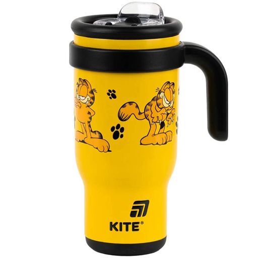Термокружка з турбочкою Kite Garfield 530 мл GF25-1266. (1720107)