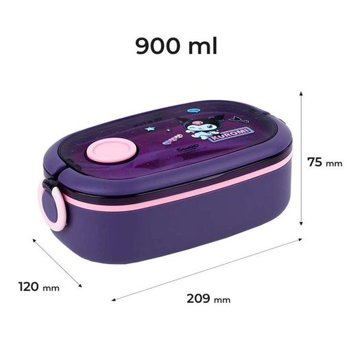 Ланчбокс Kite Kuromi 900 мл HK25-1180 (1720119)