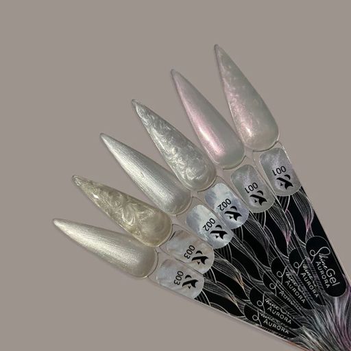 Гель для укріплення натуральних нігтів F.O.X Shine Gel Aurora, 15 мл