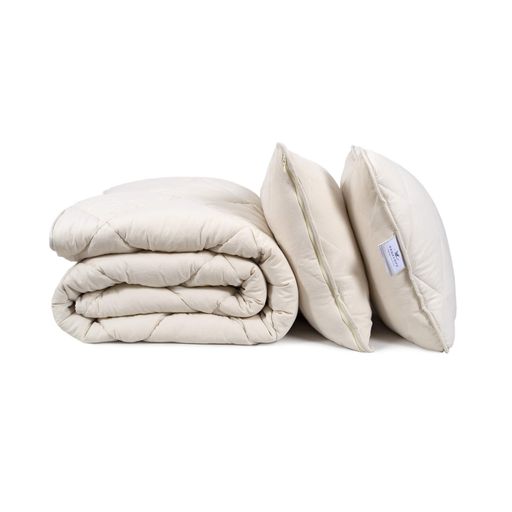 Набір ковдра з подушками Penelope - Colors in Comfort cream кремовий полуторний (1720964)