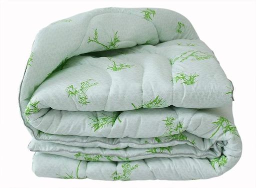 Одеяло Tag Tekstil лебяжий пух Bamboo white евро + 2 подушки 50x70 (1725992)