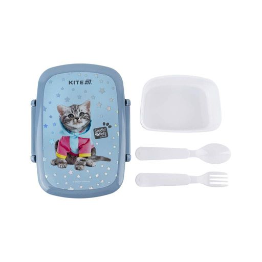 Ланч-бокс дитячий Kite Studio Pets з наповненням, 750 мл (SP25-163) (1726875)