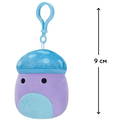 М'яка іграшка Squishmallows на кліпсі – Гриб Пайл 9 см (SQCP00149) (1727366)