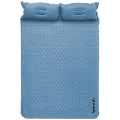 Туристический коврик Naturehike CNH22DZ013 двомісний з подушкою 30 мм Blue (6975641889557) (1730004)