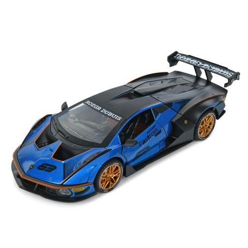 инерционная машинка AP-2036(Blue) двери открываются, свет и звук, 1:24, 23 см Автосвіт Детская (1735397)