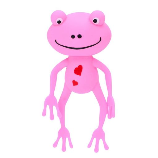Лягушонок игрушка-антистресс MS 4031(Pink) размер 13 см, мука Bambi Детская (1735546)