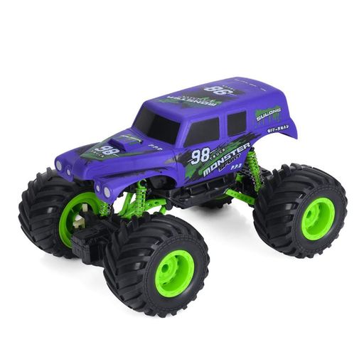 Monster Джип на радиоуправлении  SL-334A надувные колеса, масштаб 1:20 Sulong Toys (1735564)