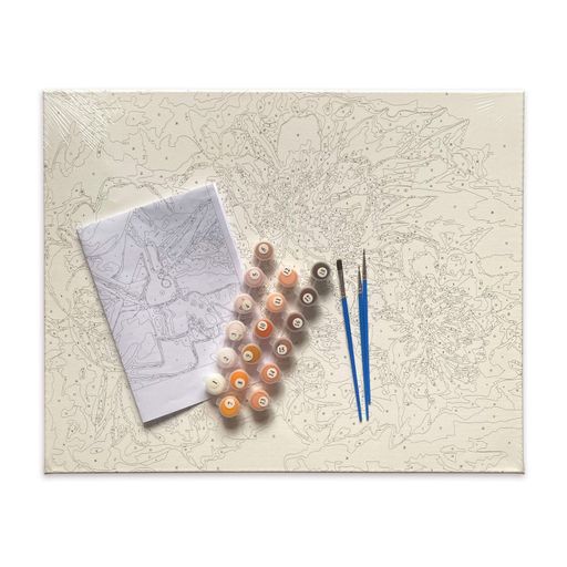 Холст для рисования Золотая королева ночи (золотые краски) (JX1251) 40 х 50 см НикиТошка (1736768)