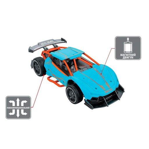 Автомобіль Speed Racing Drift з р/к - Red Sing (блакитний, 1:24) (1739155)