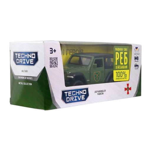 Автомодель серії "Шеврони Героїв" – Jeep Wrangler Rubicon – "ок "північ"" (1739934)