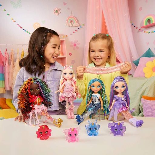 Ігровий набір з лялькою Rainbow High серії "Rainbow Shimmers" - Віолетта (зі слаймом) (1740363)