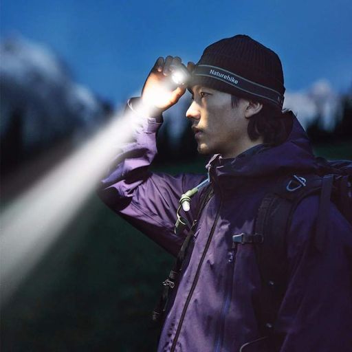 Ліхтар налобний Naturehike CNK2450ZM010, коричневий (1740865)