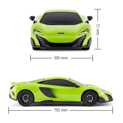 Автомобіль Ks Drive на р/к - Mclaren 675lt (1:24, 2.4Ghz, зелений) (1741005)
