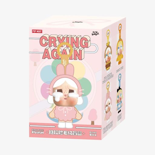Колекційна іграшка сюрприз Labubu / Crying Again м'який брелок Crybaby 15 см 1 з 6 (1741653)