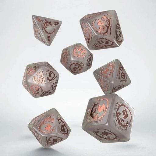 Набір кубиків Dragons Dice Set: Quartz (7) (1742271)