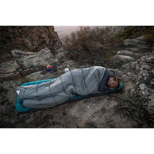 Спальний мішок з капюшоном із звичайним мішком для зберігання Naturehike M300 Cnk2350ws023, сірий, правий (1742653)