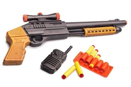 Іграшковий дробовик "Bodyguard" з м'якими кулями Golden Gun 921gg (1742993)