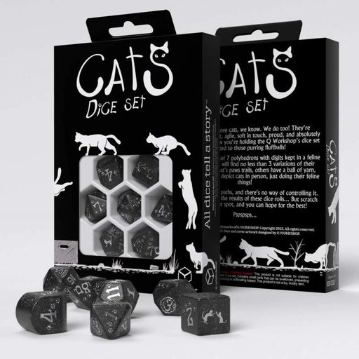 Набір кубиків Cats Modern Dice Set: Waffle (7) (1743553)