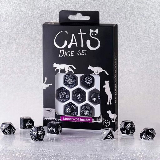 Набір кубиків Cats Modern Dice Set: Waffle (7) (1743553)