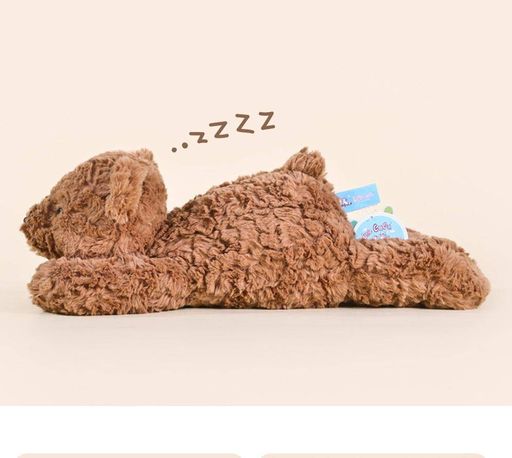 М'яка іграшка Little Cucu Naifu Bear 2278 55 см Шоколадний (1745832)