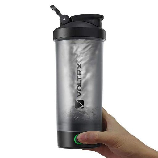 Шейкер спортивний електричний VOLTRX Merger 700 мл. Black (1746934)