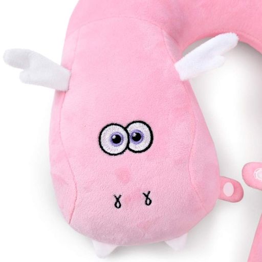 Подушка подголовник Дракон Лили WP Merchandise FWPDGNLILY23PK000 розовая 37 см (1747174)