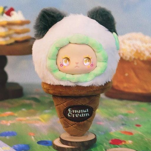 Колекційна м'яка іграшка з кільцем Морозивко Pop Top MJ-000095 Lucky Emma серії "Scoop Ice Cream" (1747566)