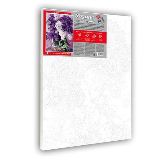 Картина за номерами Букет бузку 40x50 див. Santi код:953827 (1748433)