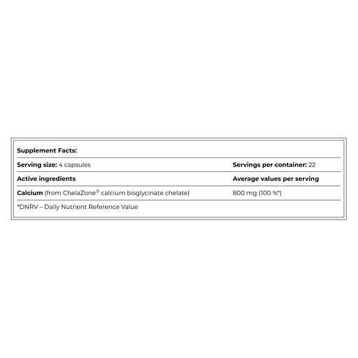 Кальцій хелат Amix Nutrition ChelaZone CalciChel Calcium Chelate, 90 капсул