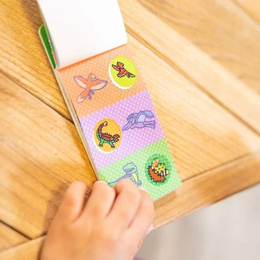 Melissa & Doug. Sticker Wow: Набір з мініблокноту та запасних наліпок для штампу «Динозаври» (1749876)