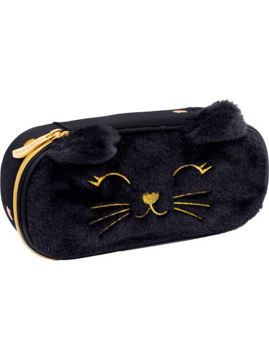 Пенал ASTRABAG, AC6 FLUFFY KITTY BLACK (503025028) (1750267)