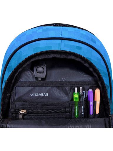 Рюкзак 3 відділення ASTRABAG AB330 BLUE PIXEL (502024092) (1750271)