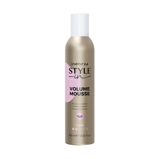 Мусс для объема волос Inebrya Style-In Volumizing Mousse фиксация 2, 400 мл