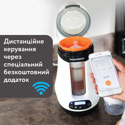 Подогреватель для бутылочек Baby Brezza Safe + Smart с функцией Bluetooth (BRZ00139)