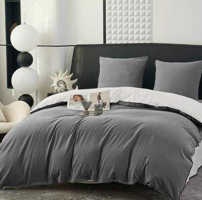 Постельное белье L&M Home Textiles двуспальная постель из вареного хлопка не требует глажки 100% хлопок 180х220см Графитовый (1751761)