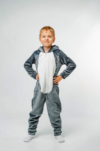 Теплая детская пижама кигуруми owl на молнии Dexter`s  110 см (1751883)