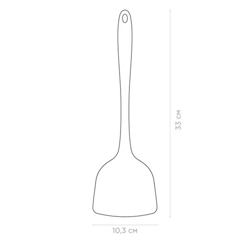 Лопатка VINZER Culinary 33 х 10,3 см. (50663) (1752101)