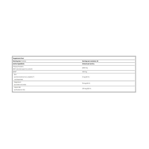 Стимулятор тестостерона Amix Nutrition Tribu-ZMA 1200 мг, 90 таблеток