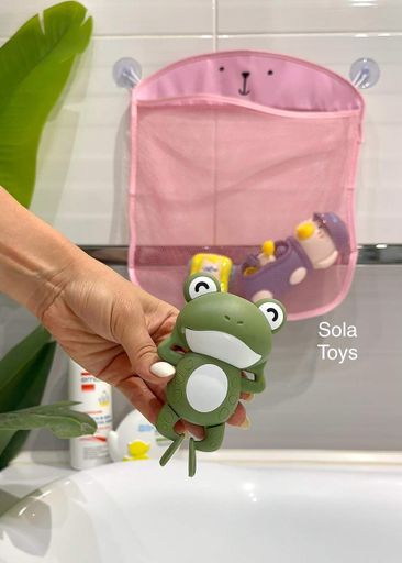 Заводная детская игрушка для ванны “Жабка” (1752583)