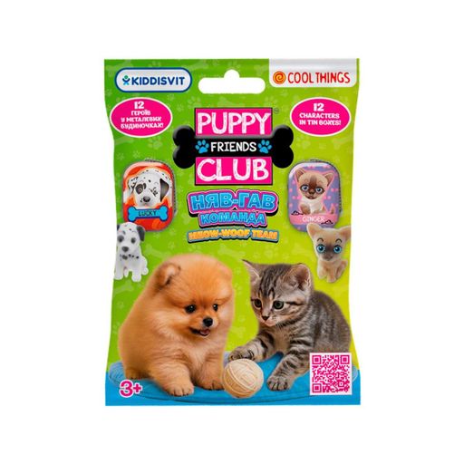 Фігурка-сюрприз Cool Things серії Puppy Club Мяу-Гав команда (1752690)