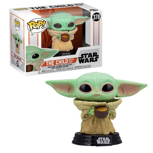 Іграшкова фігурка Funko Pop! із серії «Мандалорець» Малюк із чашкою (1752725)