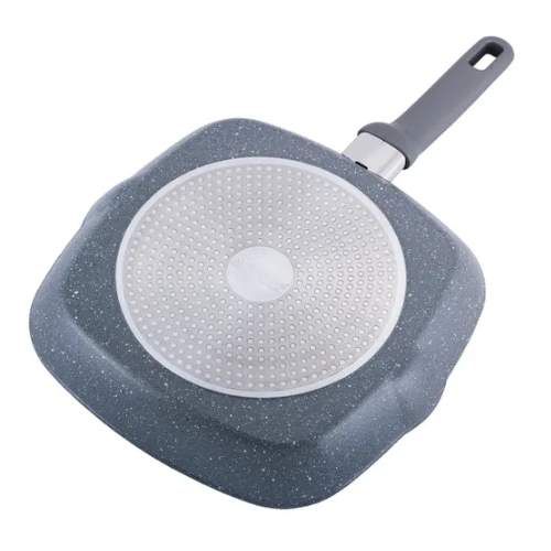Сковорідка-гриль d28см алюміній а/п Granite 4278GR KAMILLE (1753036)
