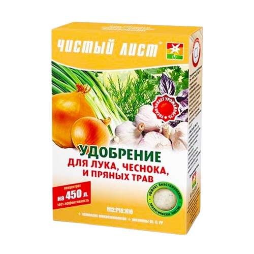 Добриво для цибулі, часнику та пряних трав мінеральне 300гр (кристал) Квітофор Чистий лист (1753601)