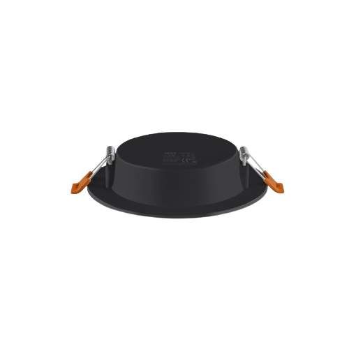 LED Світильник врізний круглий 6W 5000К чорний VL-DLBR-065B Videx (1753676)
