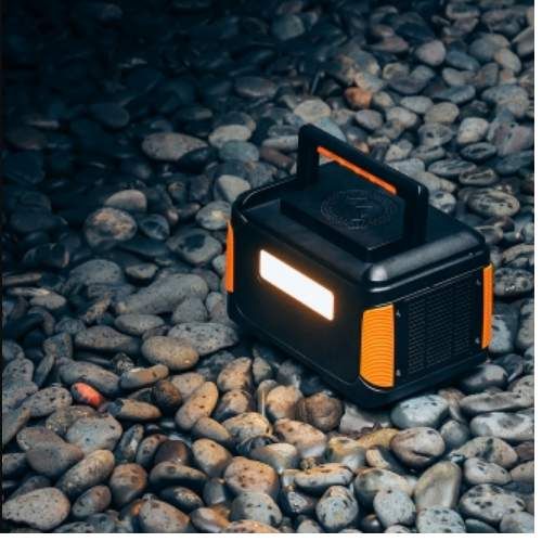Портативна зарядна електростанція 300W 83200mAh чорний/помаранч Havit J300 (1753831)