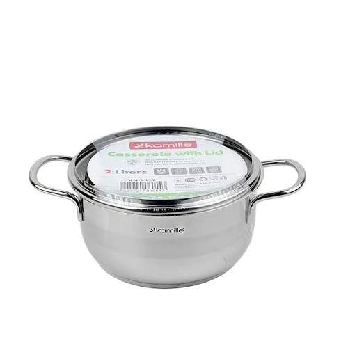 Каструля нержавіюча сталь 2л 18*9см 5412 KAMILLE (1754059)