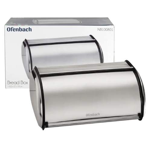 Хлібниця 43,5*27*18см нерж.сталь/пластик 100801 Ofenbach (1754088)