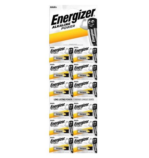 Батарейка лужна ААА/LR03 (бл-12шт) Energizer (1754538)