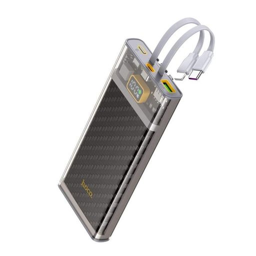 Внешний аккумулятор HOCO J104 Discovery edition 22.5W fully compatible power bank with cable(10000mAh) Gray (1756022)